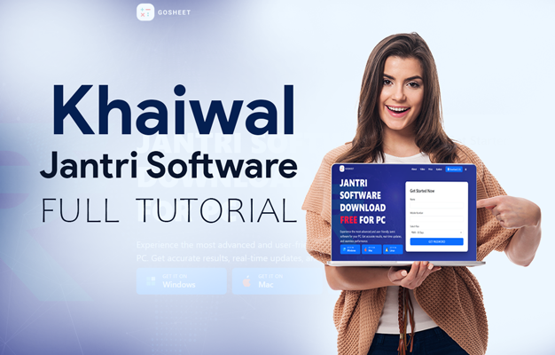 Khaiwal Jantri, Gosheet PC & Jantri Sheet